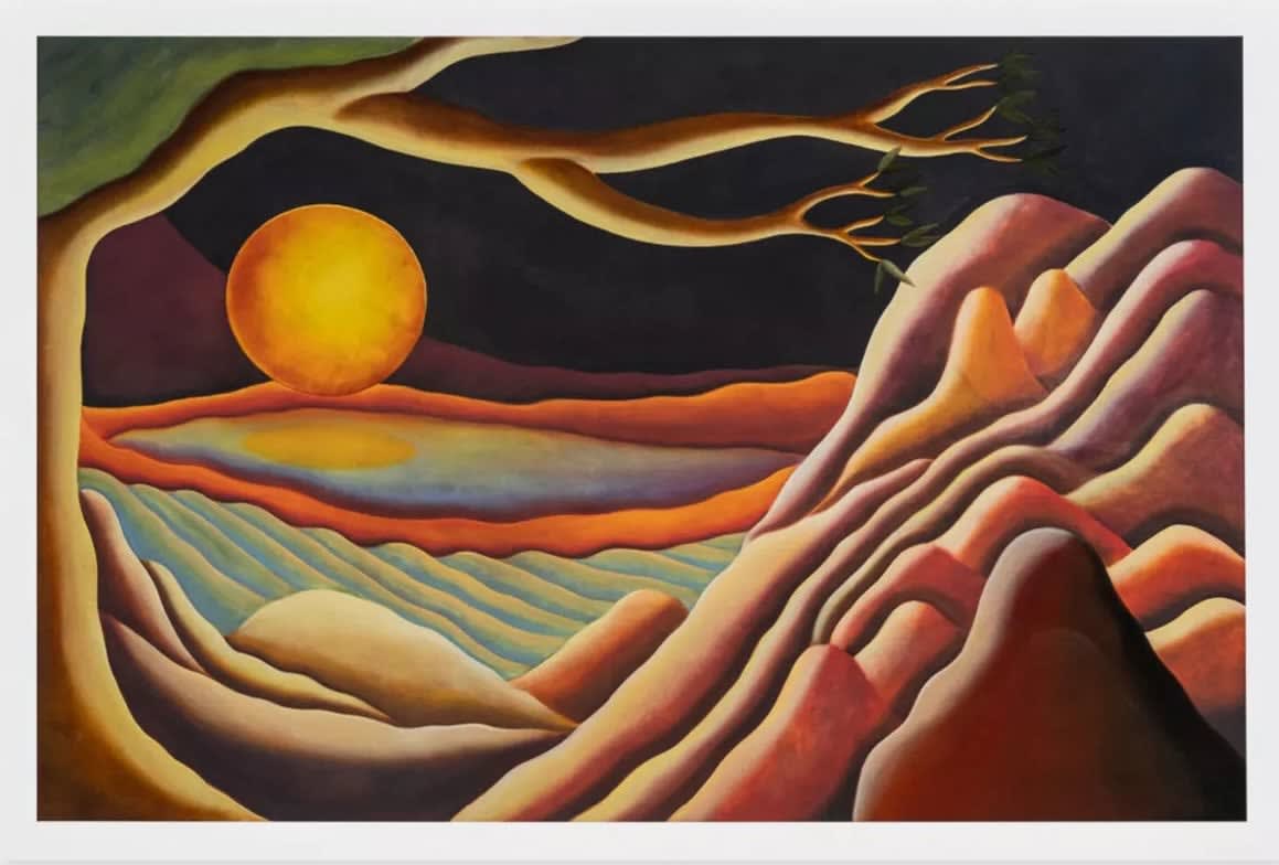 Camilla Engström, Yellow Moon, 2022