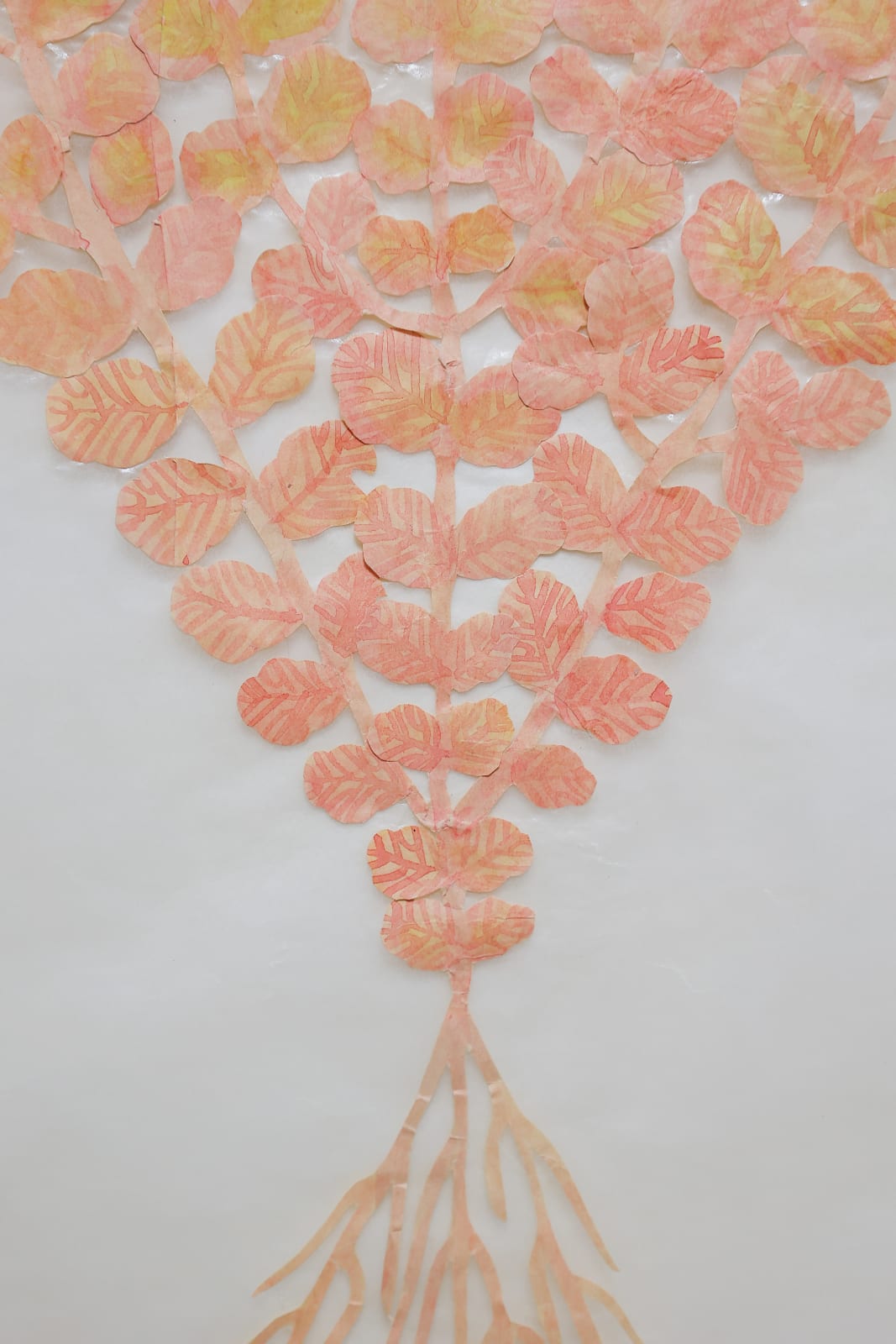 Fumi Imamura, One Flower (light purple triangle) (花ひとつ(藤色の三角)), 2023