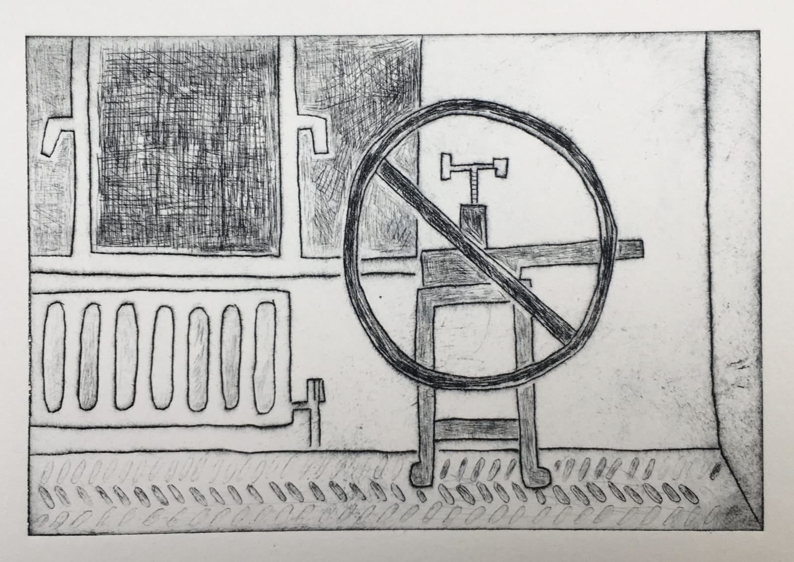 William Wright, The Etching Press, 2021