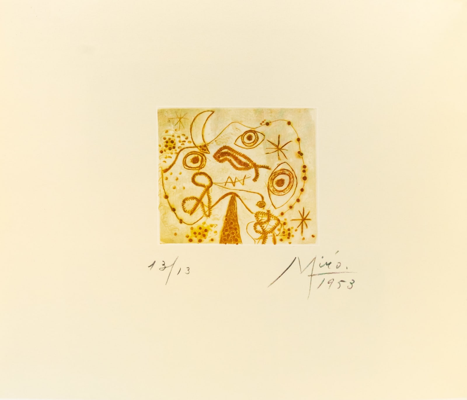 Joan Miró, Série VI, 1952-53