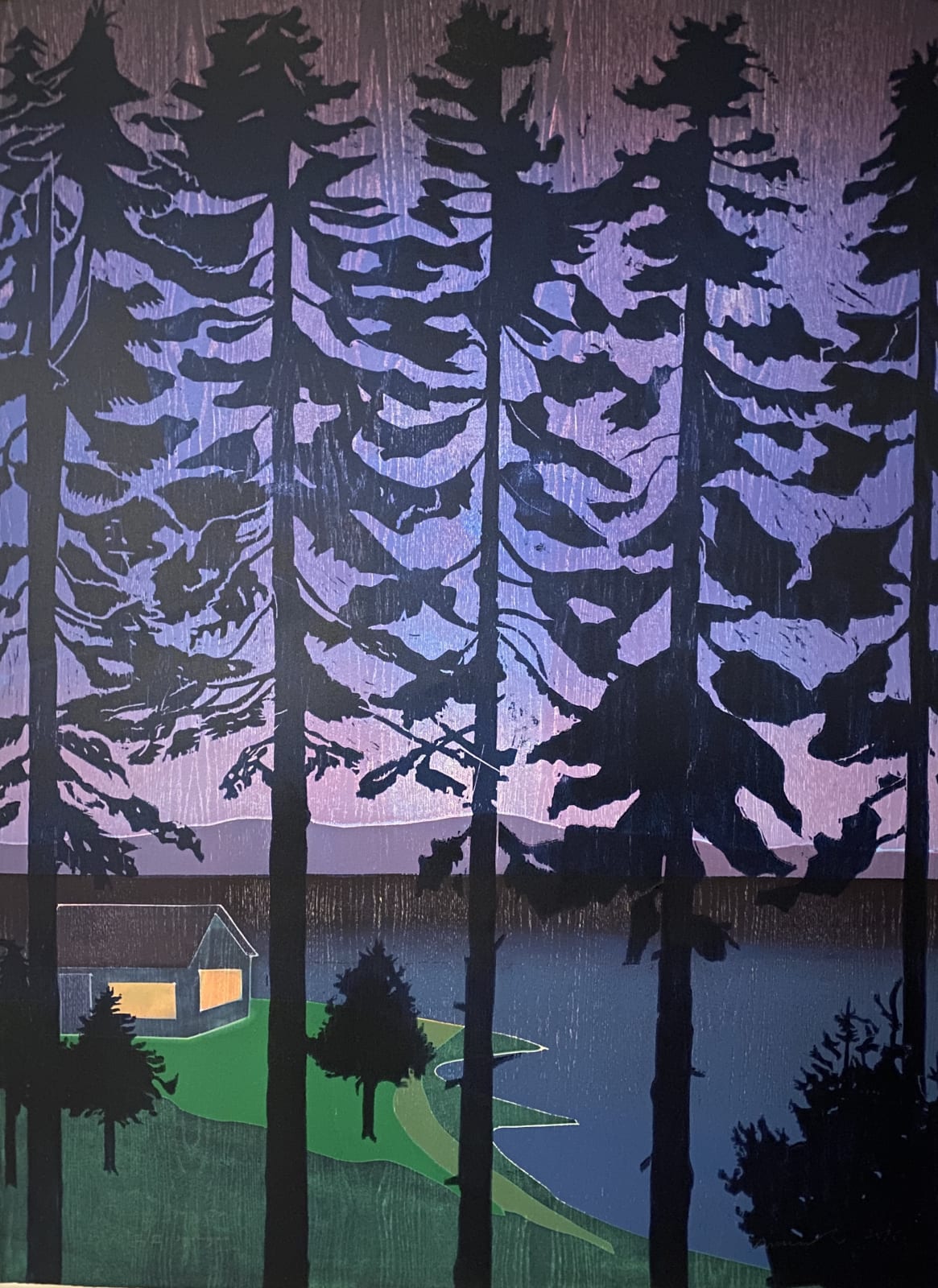 Tom Hammick, The Bay Coming In (Homage to Harald Sohlberg), 2016