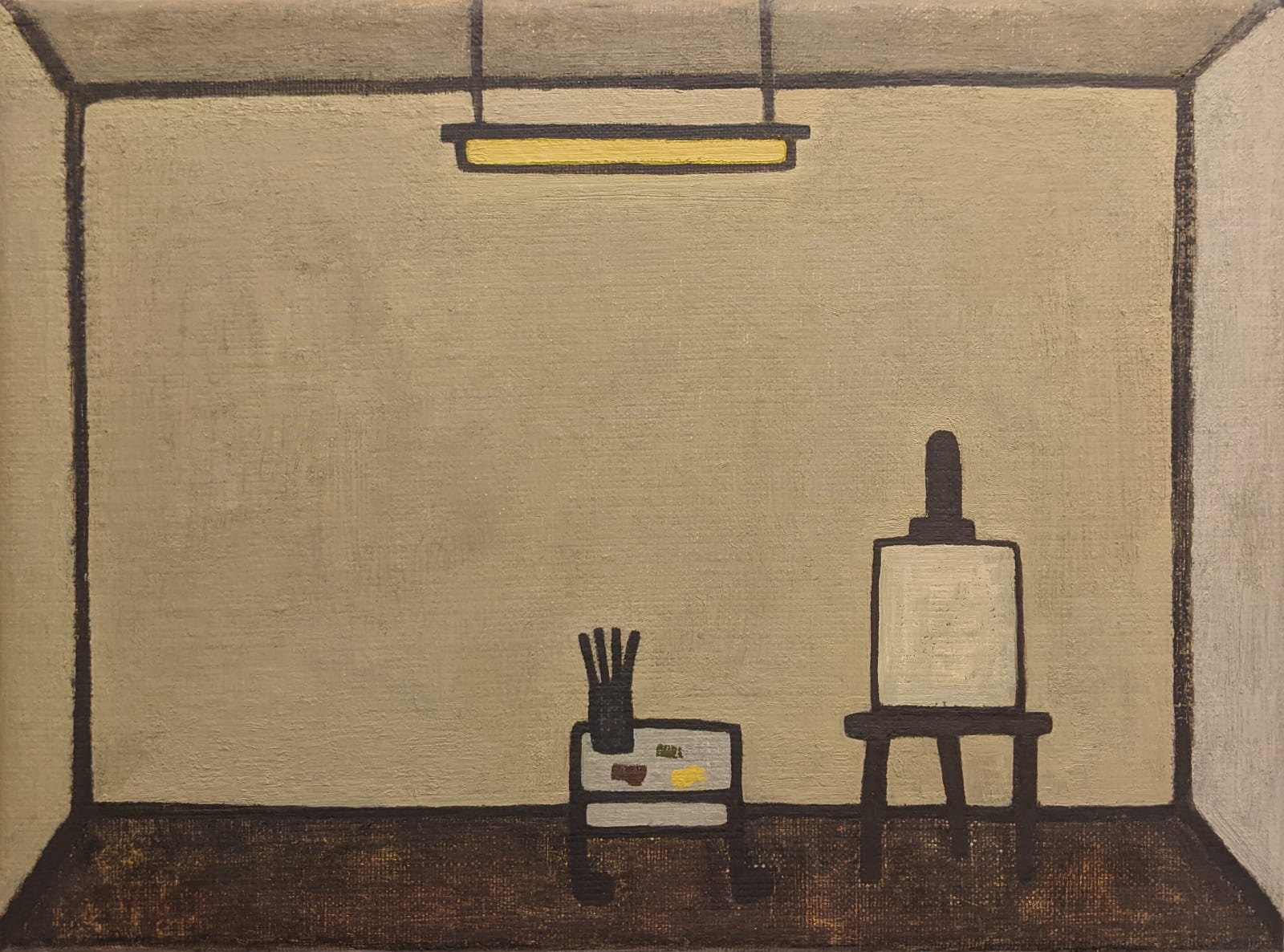 William Wright, Small Interior II, 2021