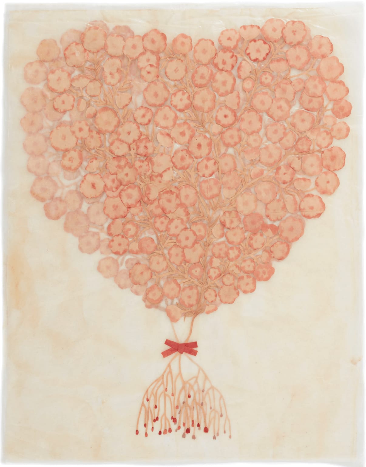 Fumi Imamura, Two Flowers in the Neighbour's Garden (Tied with Ribbon), 2021