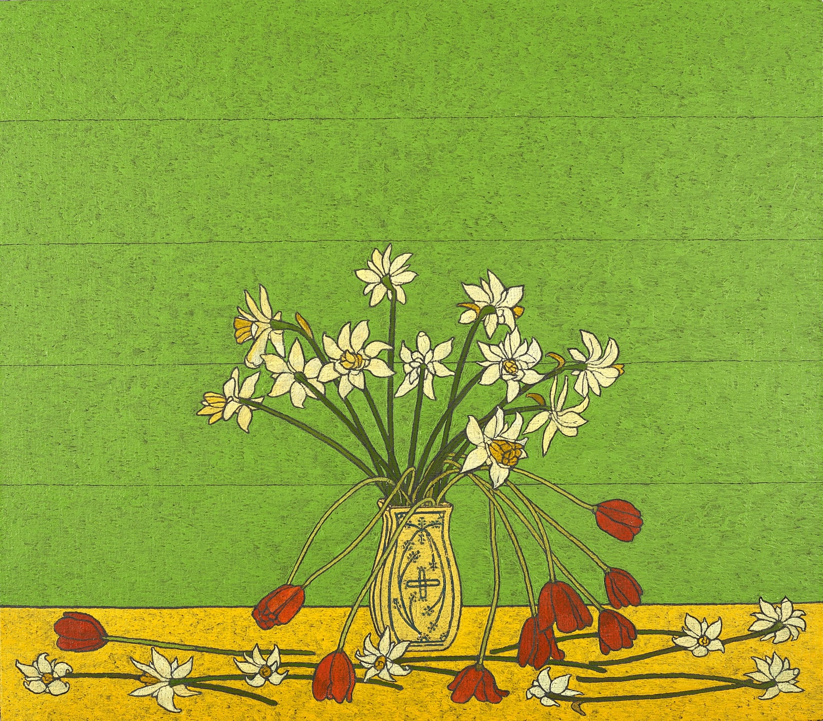 Stephen Chambers, Berlin Flowers (Paz' Narcissi), 2021