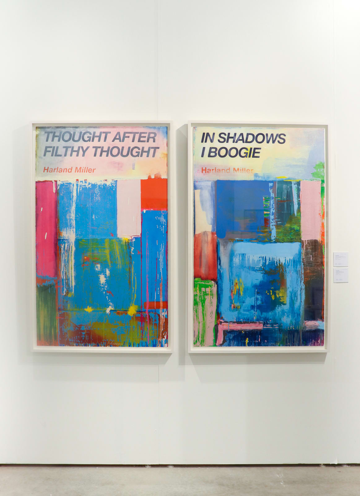 Harland Miller, In Shadows I Boogie, 2019
