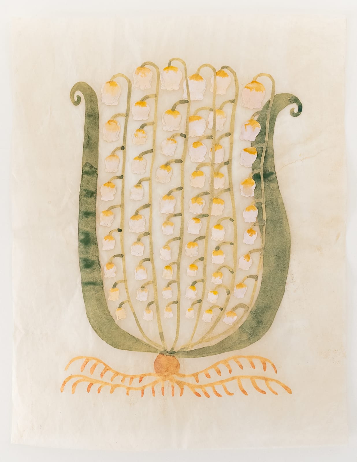 Fumi Imamura, One flower (white lily of the valley) (花ひとつ (白いすず らん), 2024