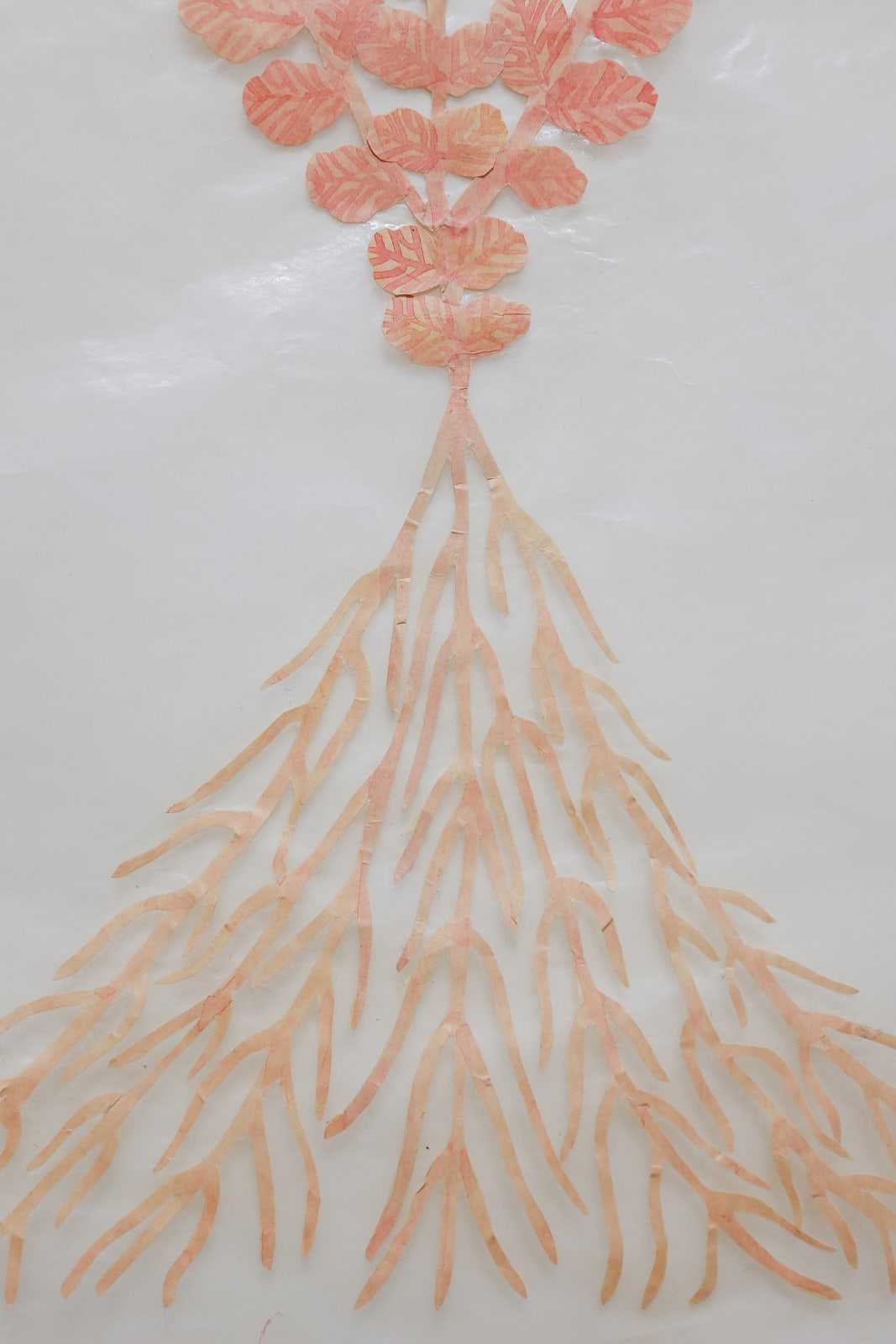 Fumi Imamura, One Flower (light purple triangle) (花ひとつ(藤色の三角)), 2023