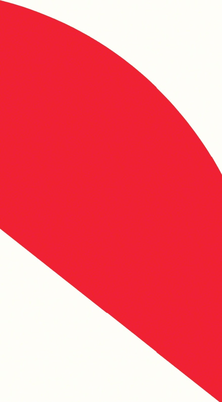 Ellsworth Kelly, Red Curve, 2006