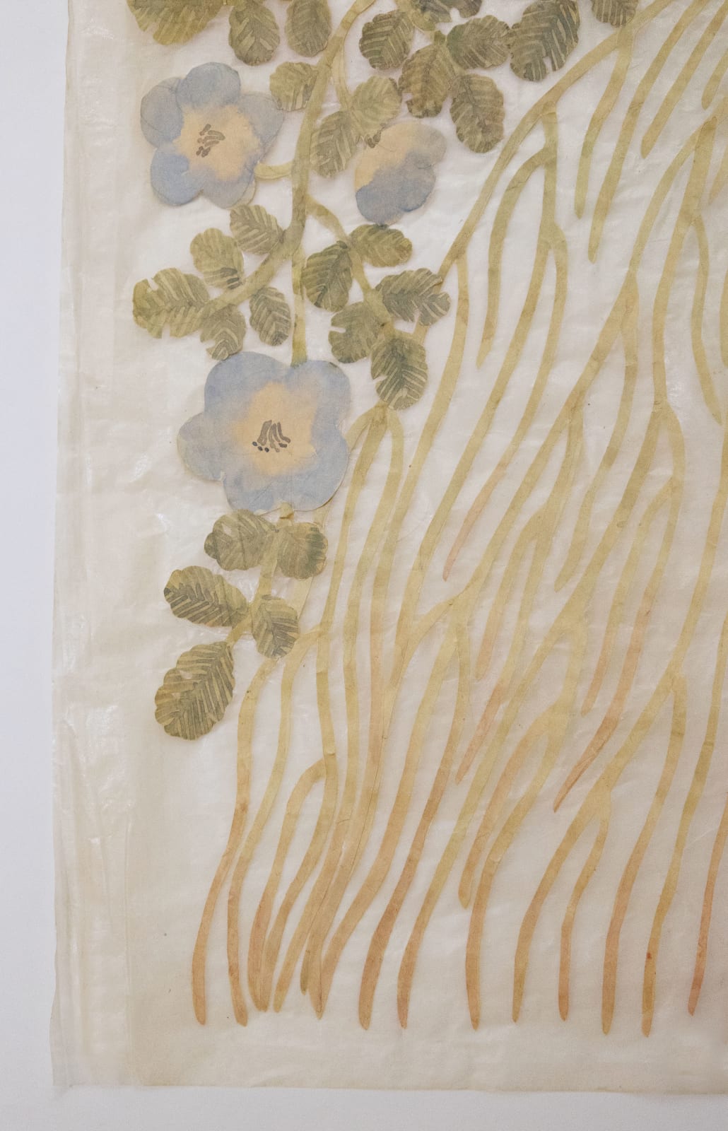 Fumi Imamura, One light blue flower (みずいろのお花ひと つ), 2024