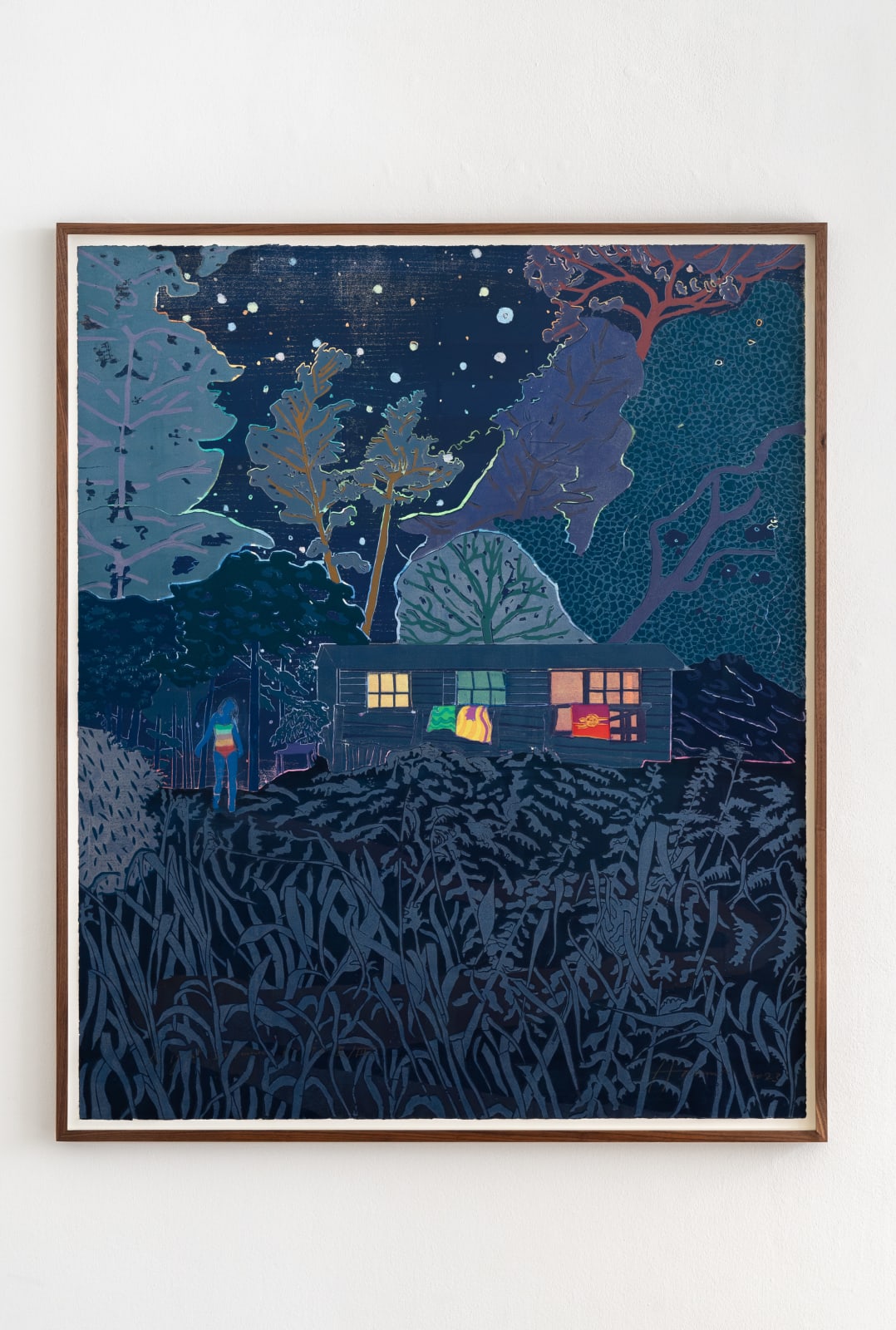 Tom Hammick, Night Swimmer, 2023