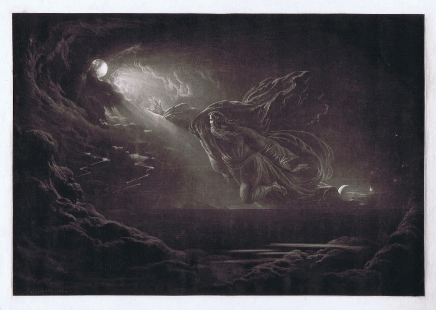 John Martin, Creation of Light, 1824
