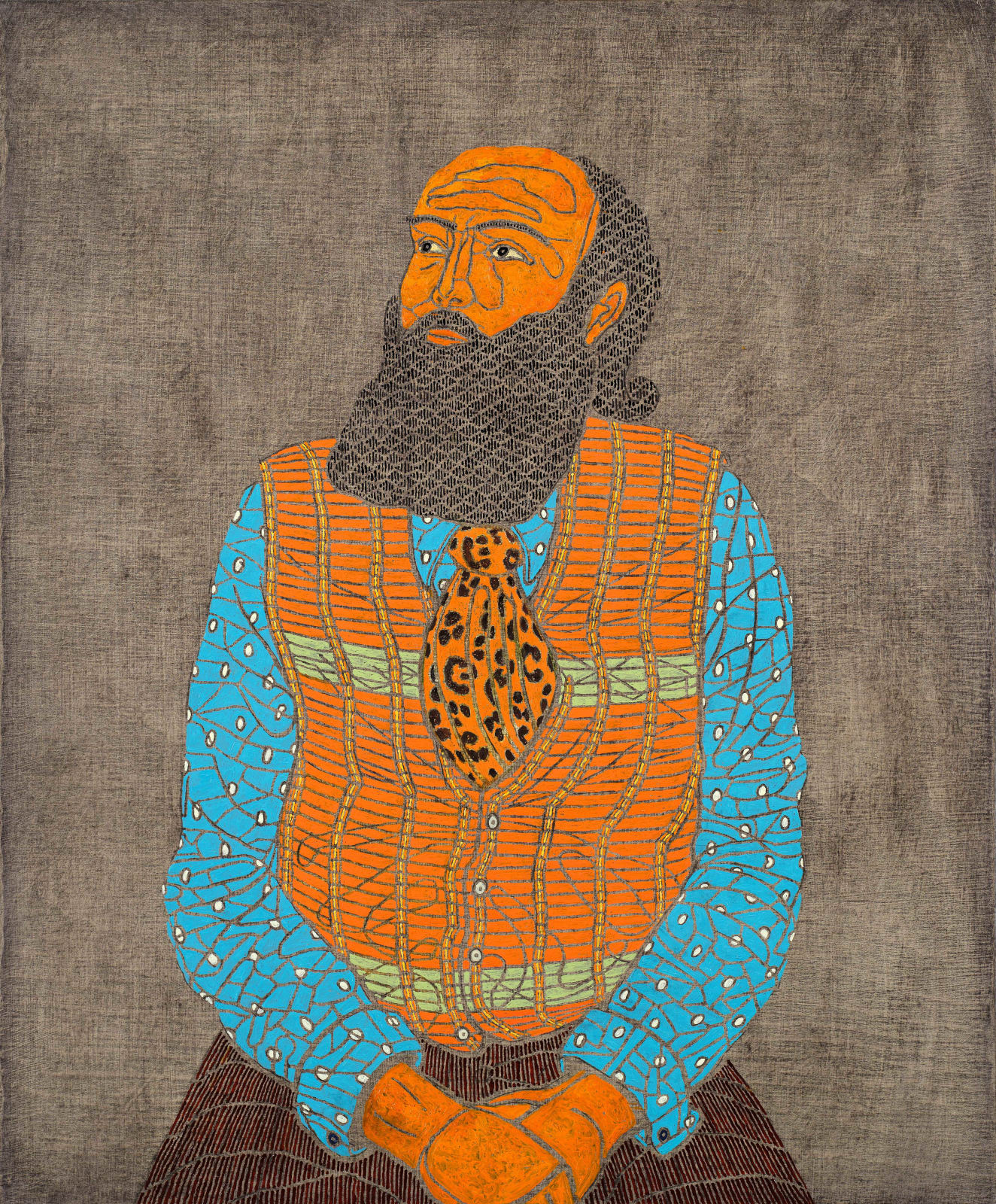 Stephen Chambers, The Outliers: Portrait of Bonnie 'Prince' Billy, 2023