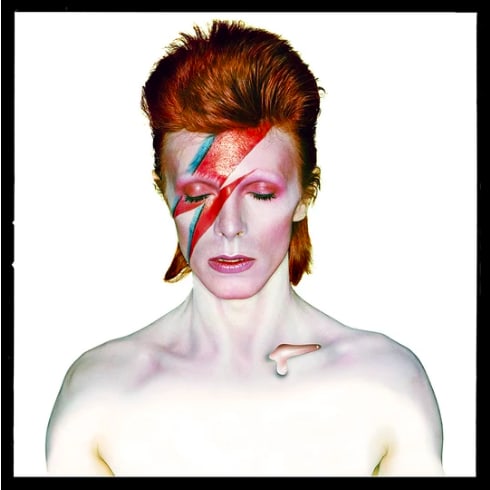 Brian Duffy, Aladdin Sane Eyes Closed, 1973