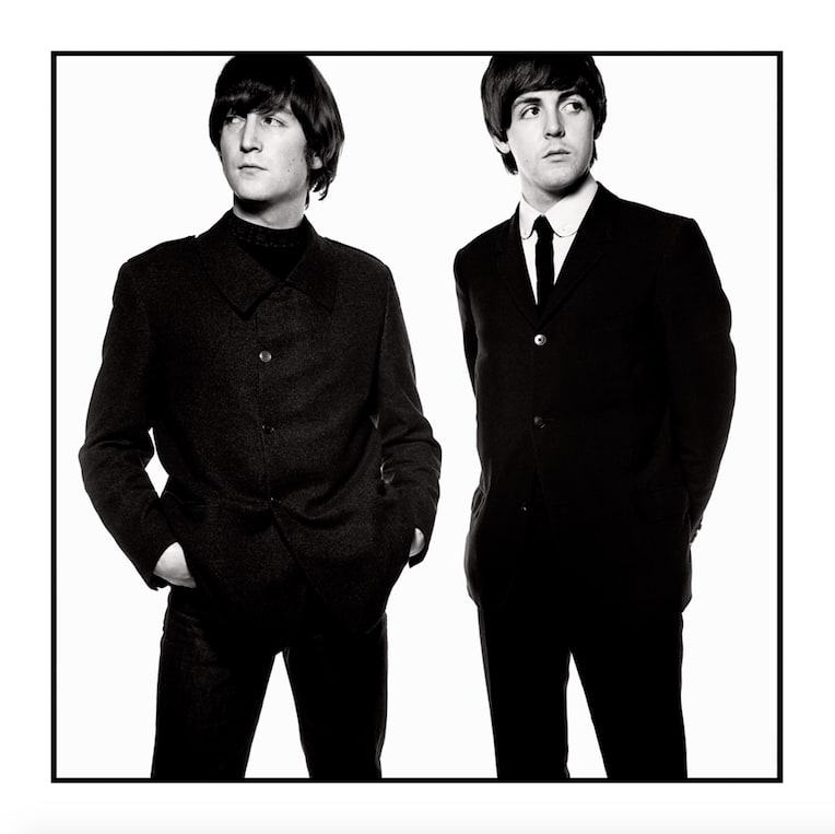 David Bailey, John & Paul Standing, 1965