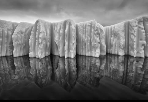 Paul Nicklen, Striations of Time, 2017
