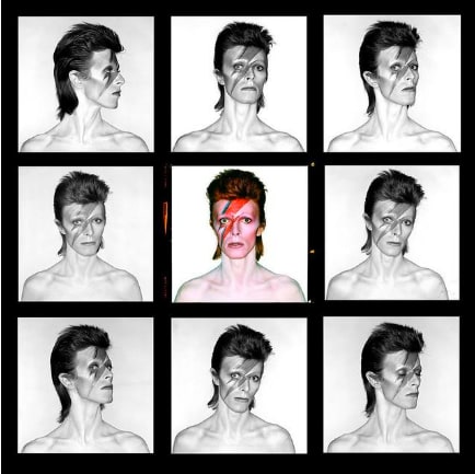 Brian Duffy, Aladdin Sane Eyes Open (Demi Contact), 2017