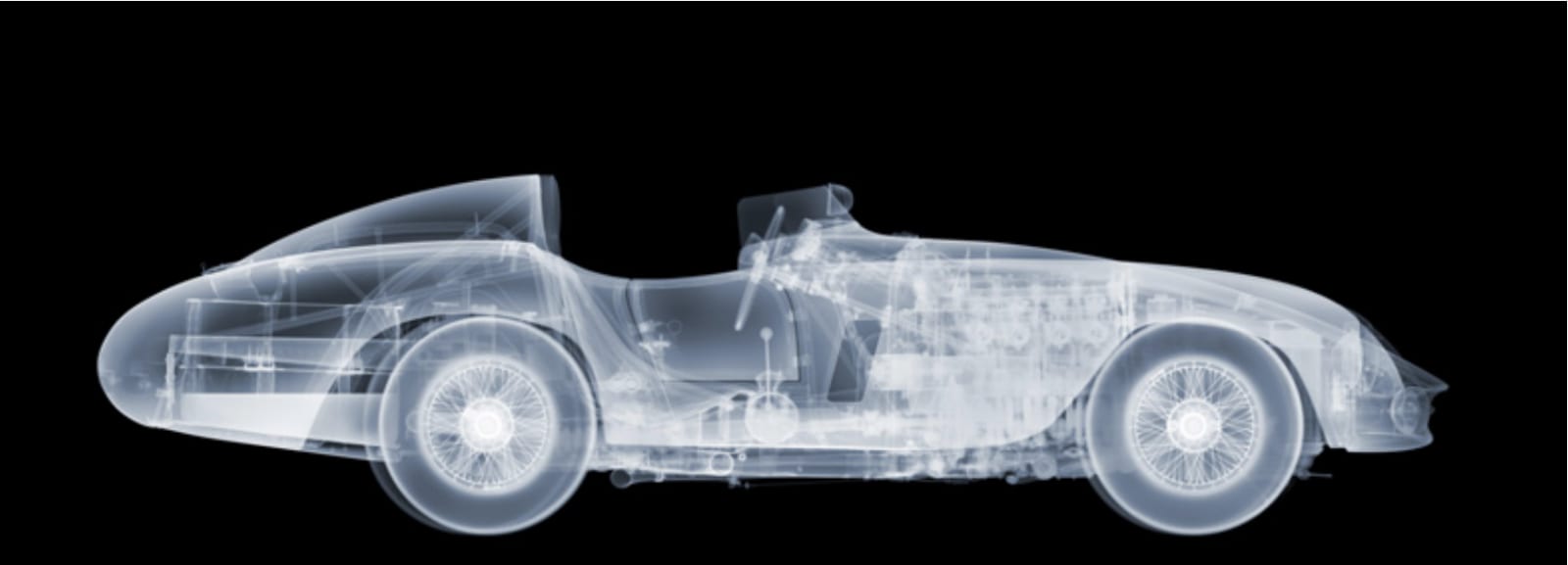 Nick Veasey, 1955 Ferrari Mondial 500 , 2016