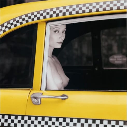 Patrick Lichfield, Checker Cab, New York, 1990