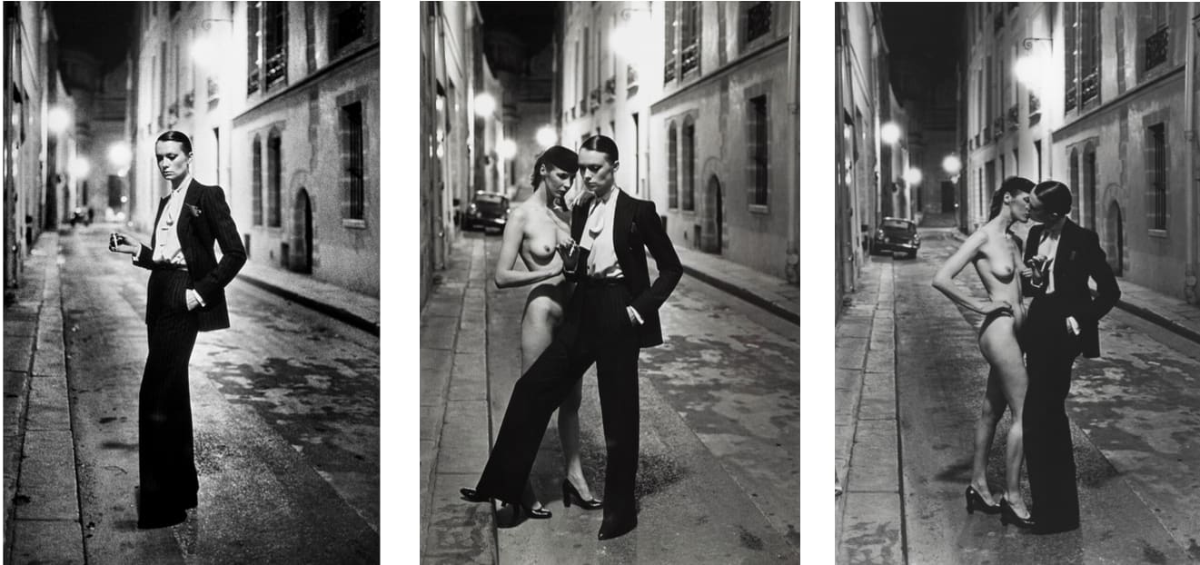 Helmut Newton, Rue Aubriot I, II & III, 1975