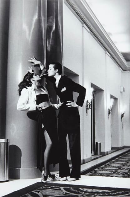 Helmut Newton, Woman Into Man, 1979
