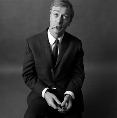 Brian Duffy, Michael Caine, Smoking, 1964