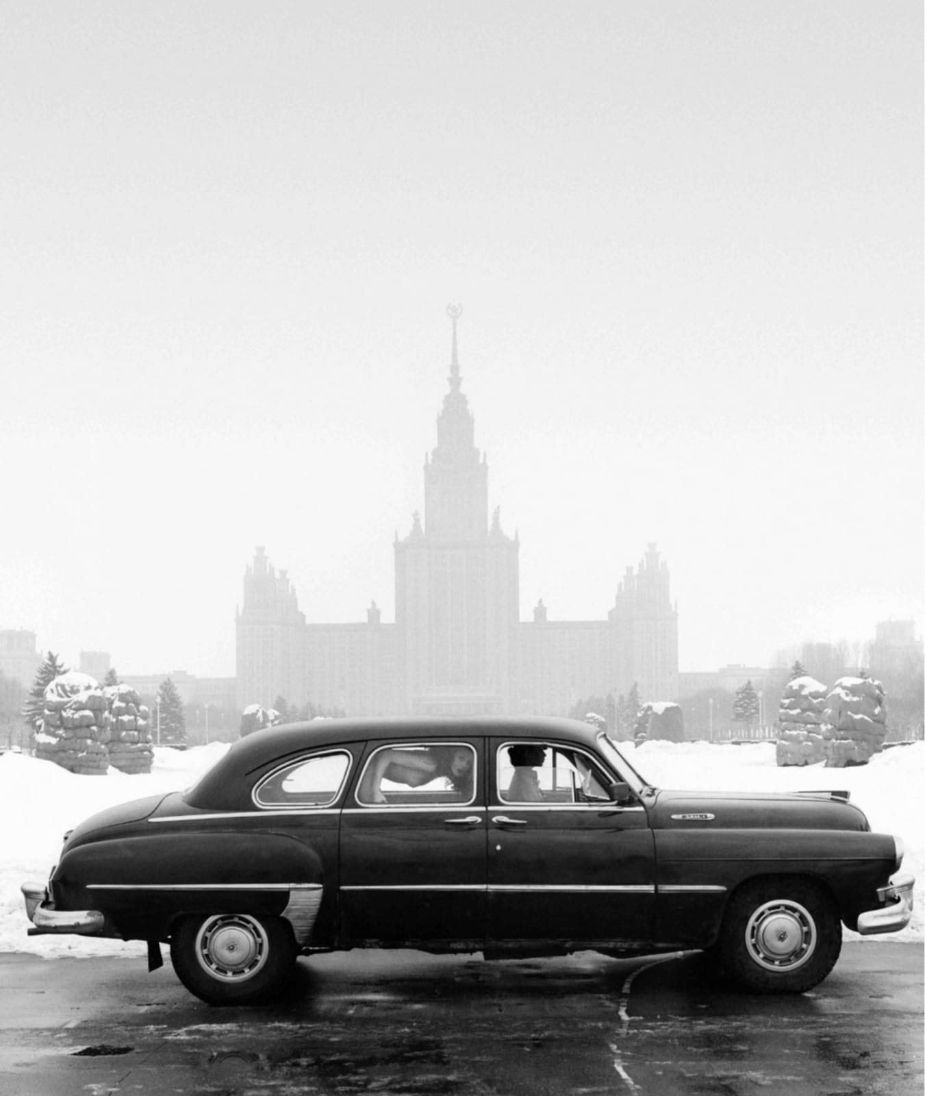Patrick Lichfield, Zil at Moscow University, USSR, 1989