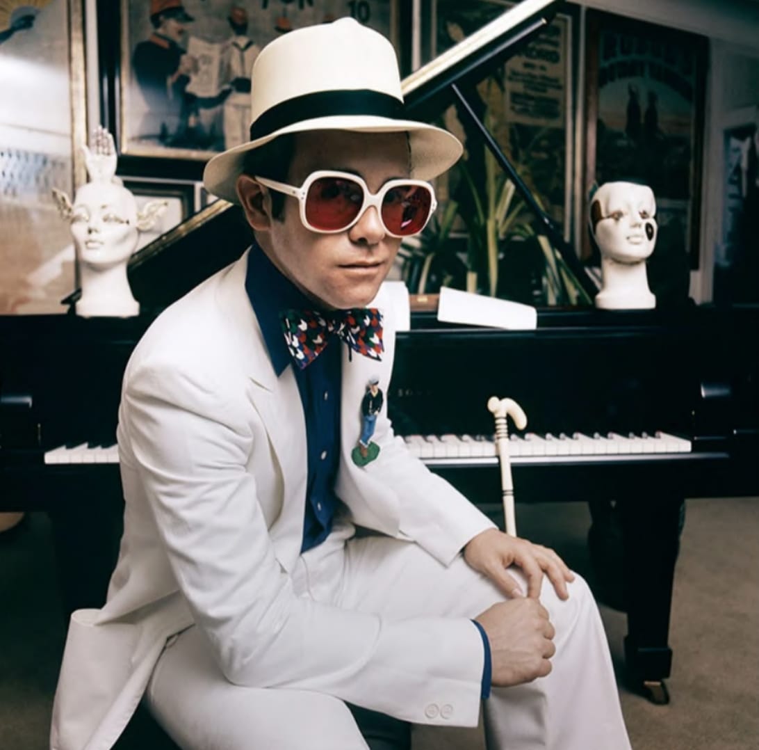 Terry O'Neill, Elton John At His Home In Windsor, 1974