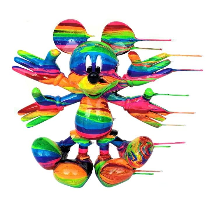 Josh Mayhem, Blown Away DaVinci Mouse, 2022