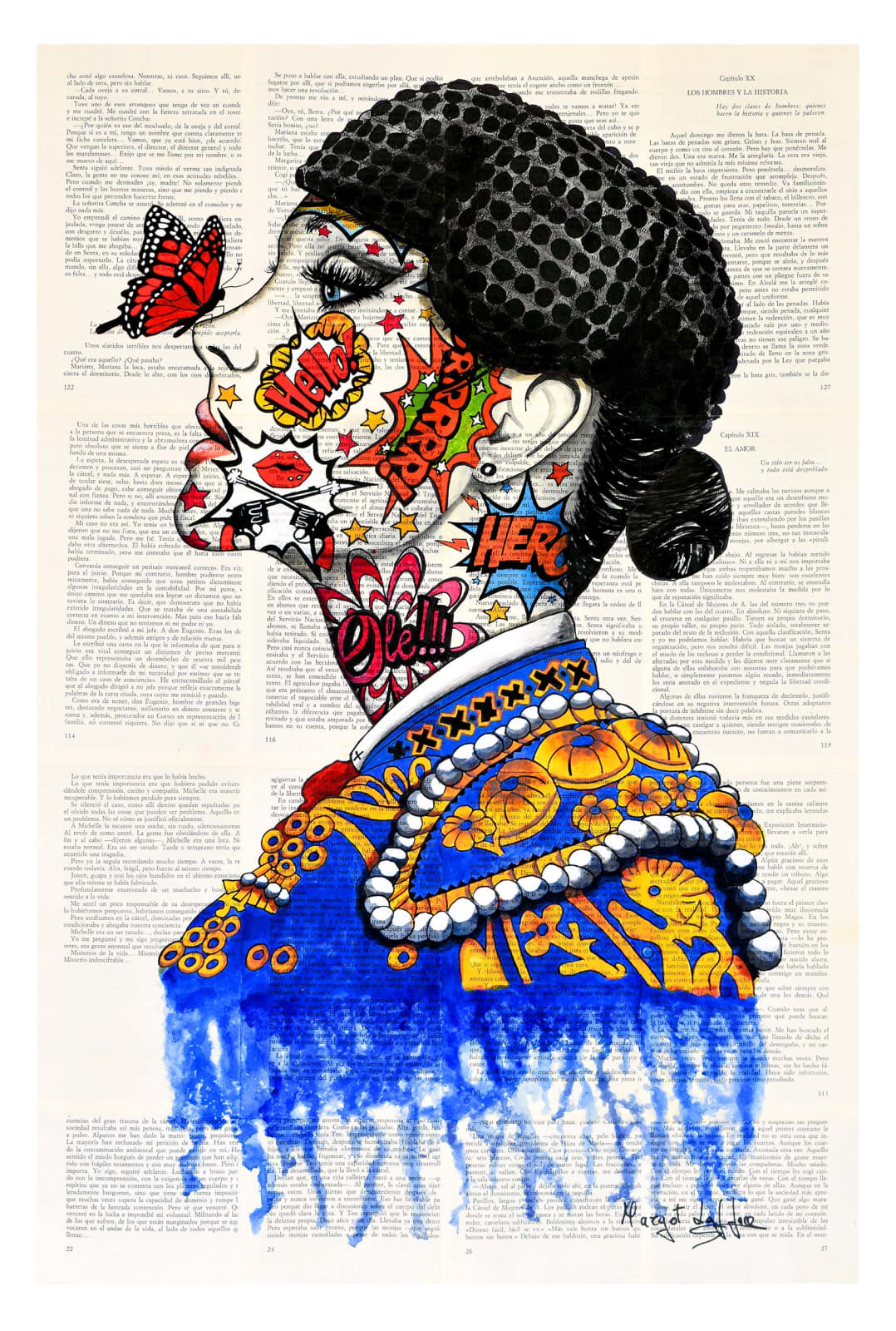 Margot Laffon, Bullfighter Carmen Butterfly, 2021
