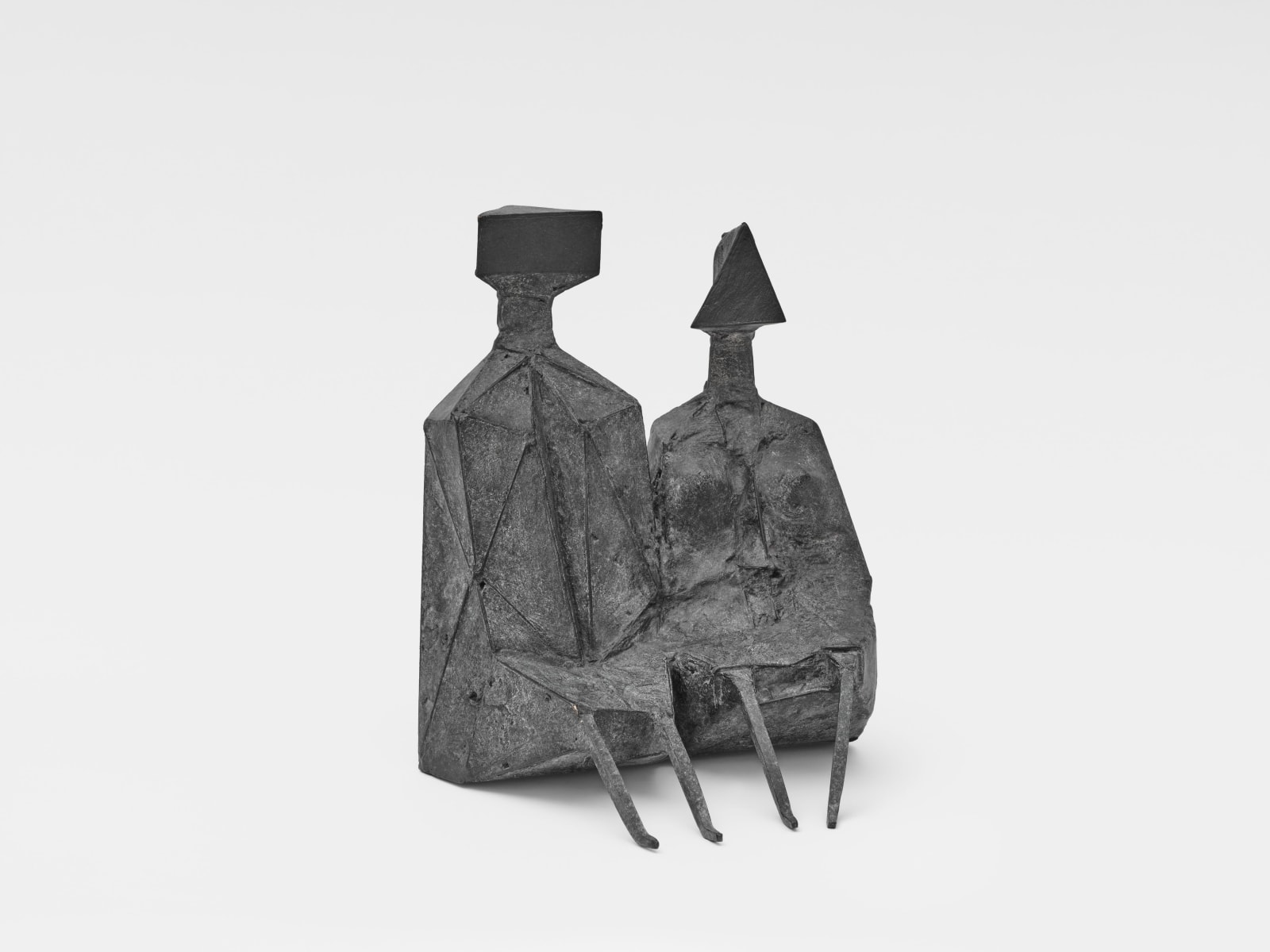 Lynn Chadwick, Maquette II Two Sitting Figures, 1971