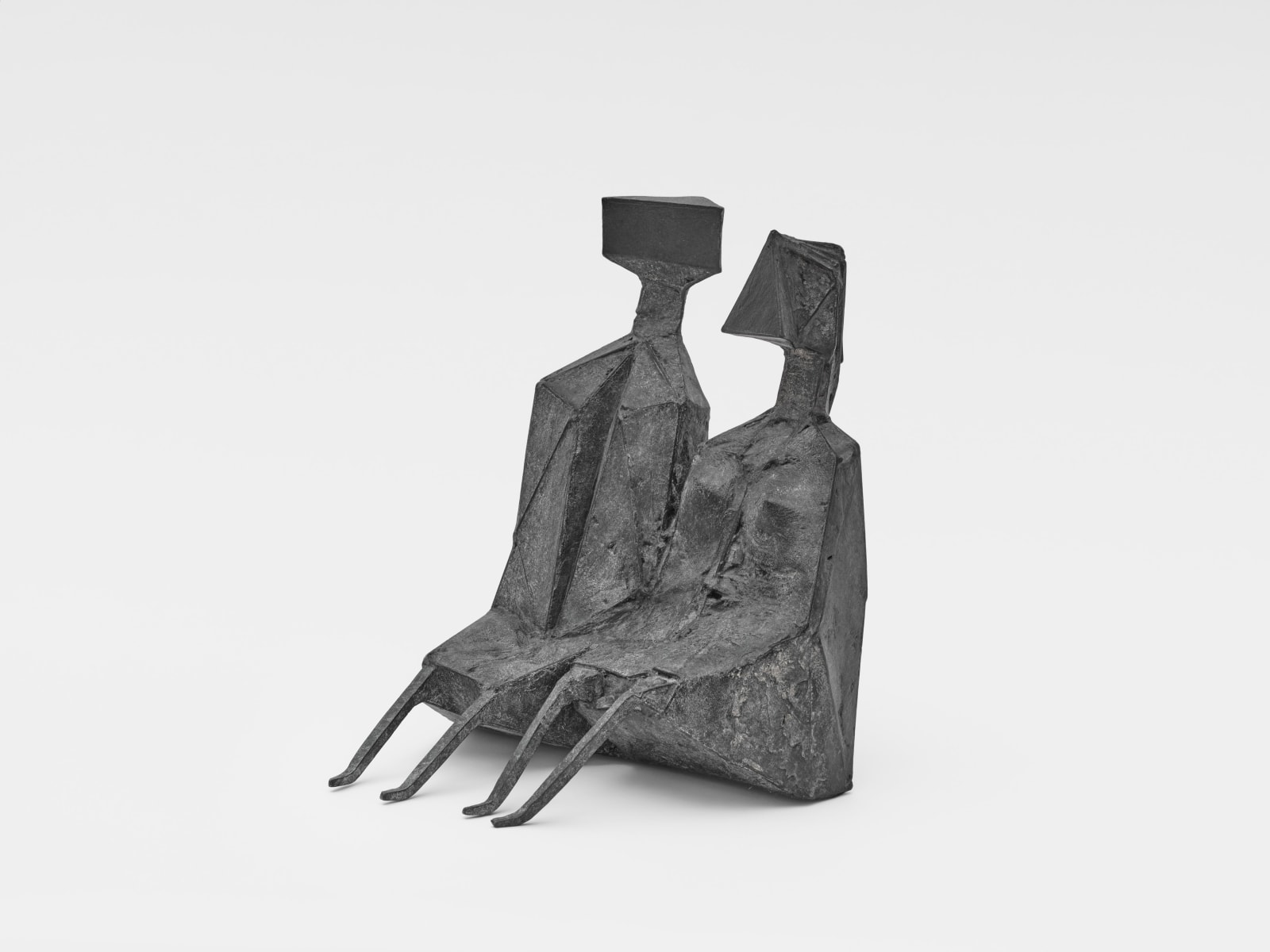 Lynn Chadwick, Maquette II Two Sitting Figures, 1971