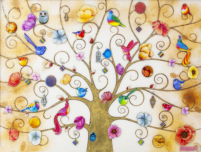 KERRY DARLINGTON, TREE OF LIFE ORIENTAL GOLD