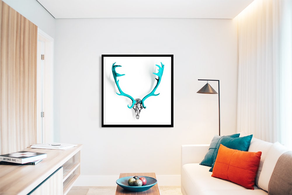 ANGELA MORRIS-WINMILL, Tiffany Diamond Dust Fallow Deer - Large