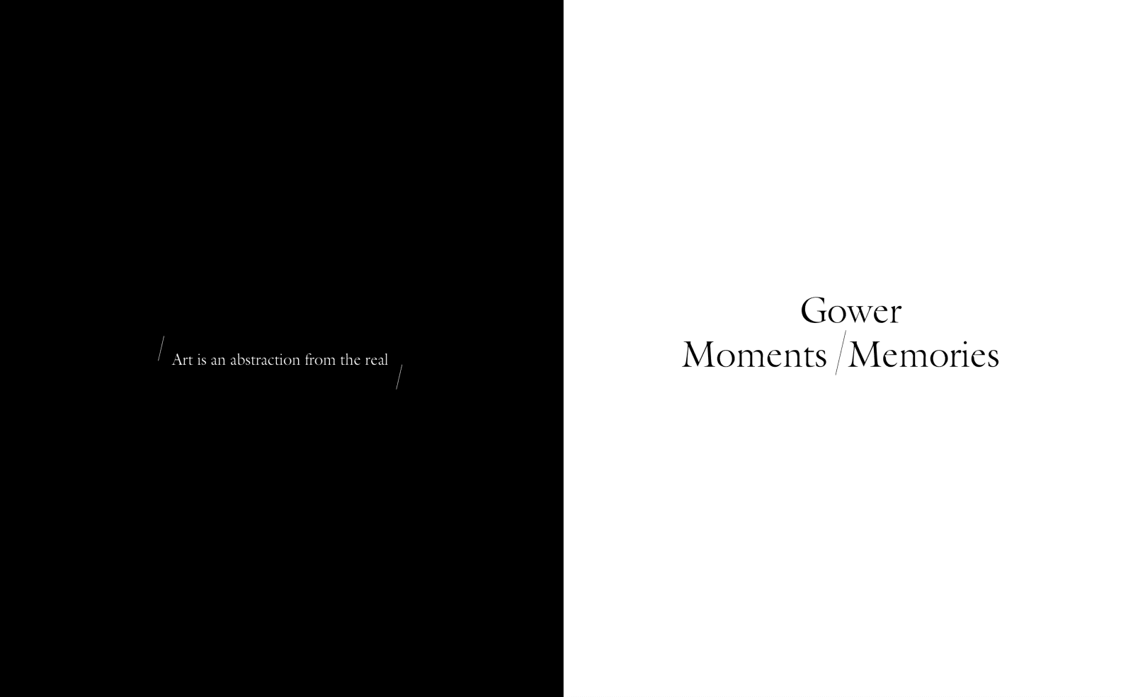 RICHARD GOWER, GOWER: A Reflection on Private Commissions, Bespoke Works and Painting, 2020