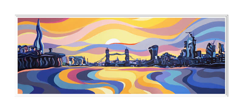 Tower Bridge and the City Reflections