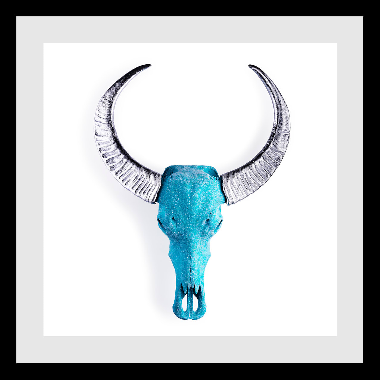 ANGELA MORRIS-WINMILL, Tiffany Diamond Dust with Silver on White - SMALL