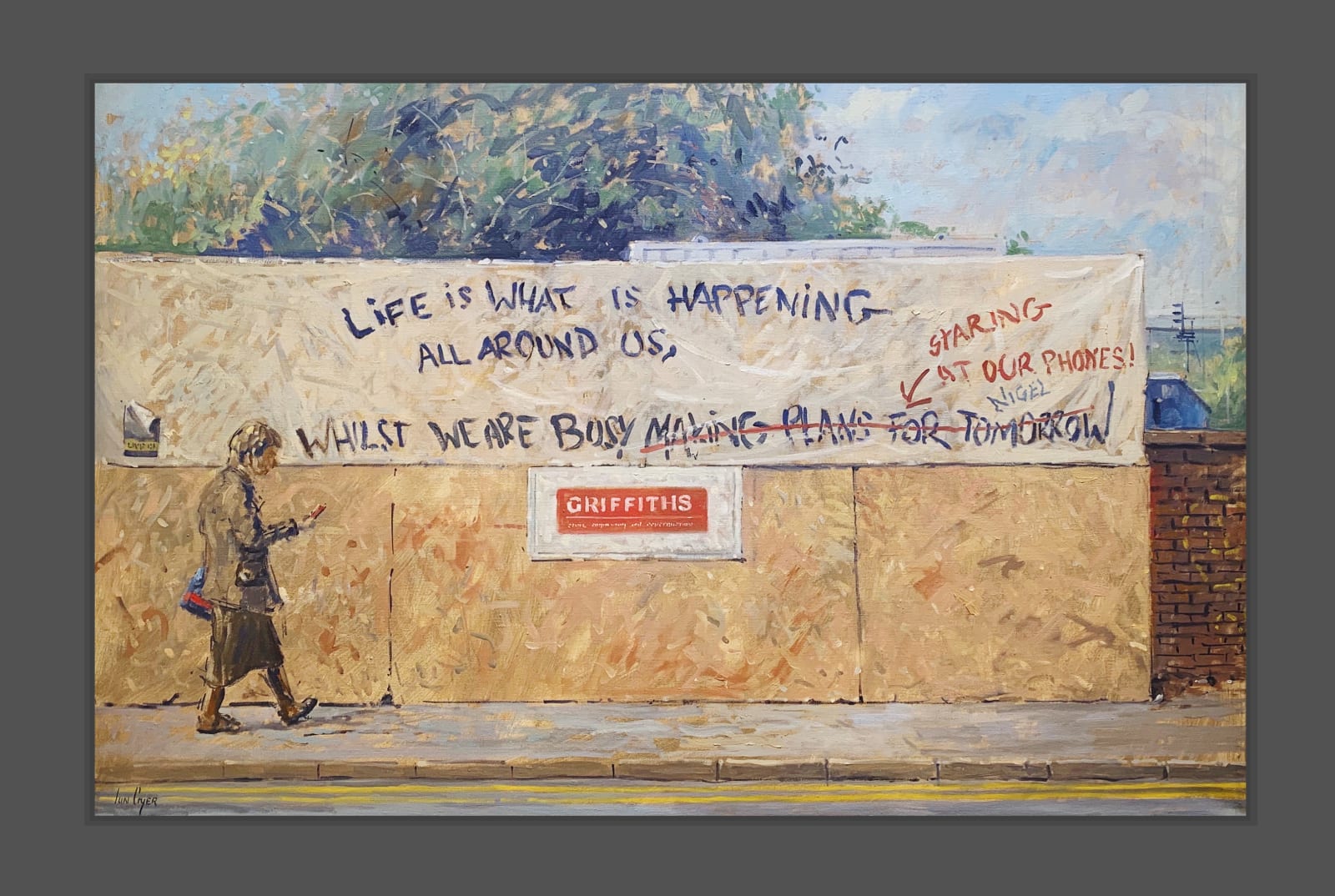 IAN CRYER, Writing On The Wall