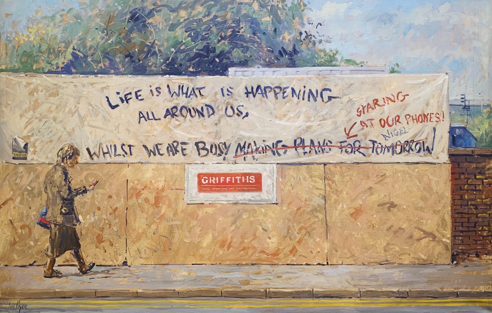 IAN CRYER, Writing On The Wall