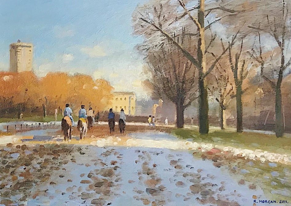 RONALD MORGAN, WINTER SUNSHINE ROTTEN ROW