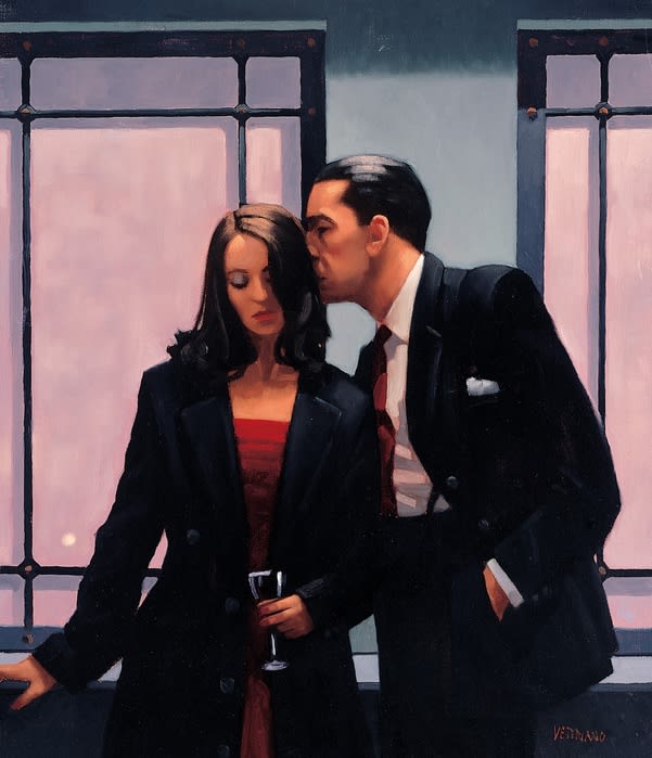 JACK VETTRIANO, Contemplation of Betrayal - Edition completely sold out