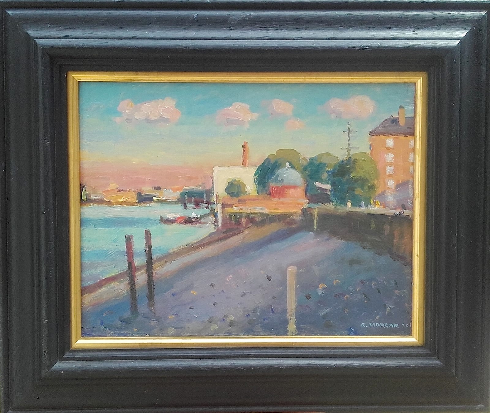 RONALD MORGAN, EVENING LIGHT, GREENWICH