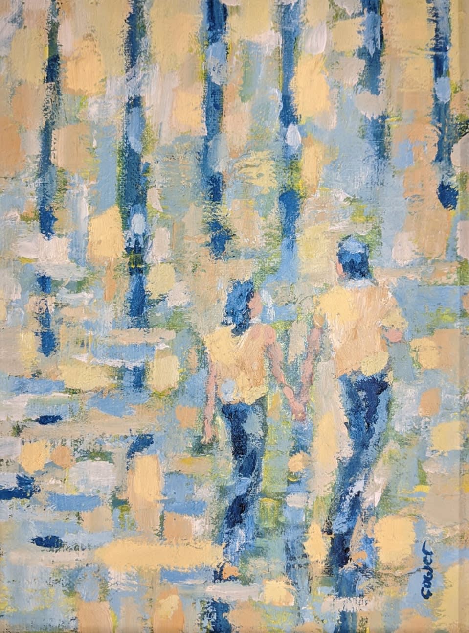 RICHARD GOWER, Dappled Sunlight After The Shower