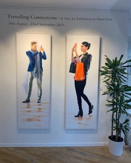 HAZEL SOAN, Degrees of Separation Diptych