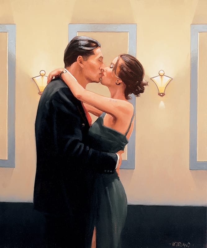 JACK VETTRIANO, Betrayal, First Kiss - Edition completely sold out
