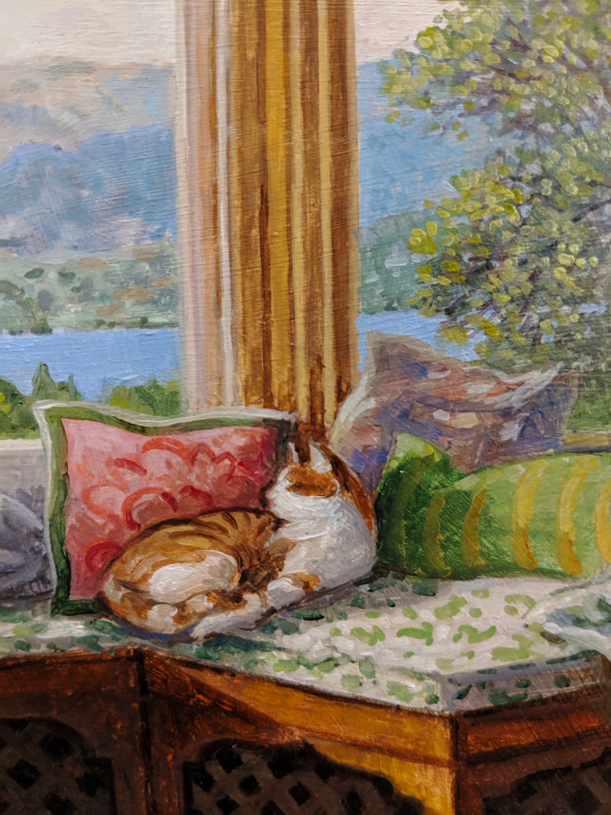 STEPHEN DARBISHIRE, Summer Flowers and Distant Mountains