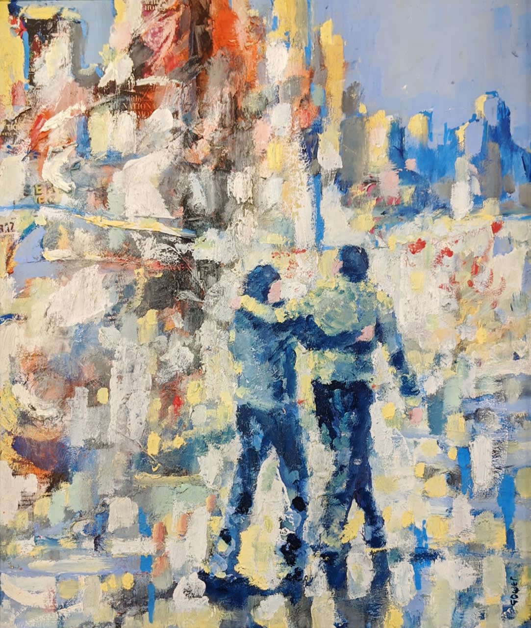 RICHARD GOWER, Walking to the City