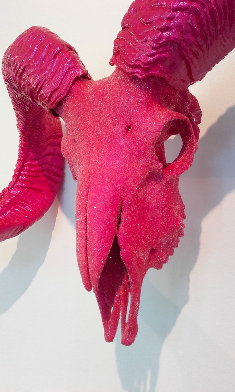 ANGELA MORRIS-WINMILL, PINK DIAMOND DUST WITH HIGH GLOSS PINK