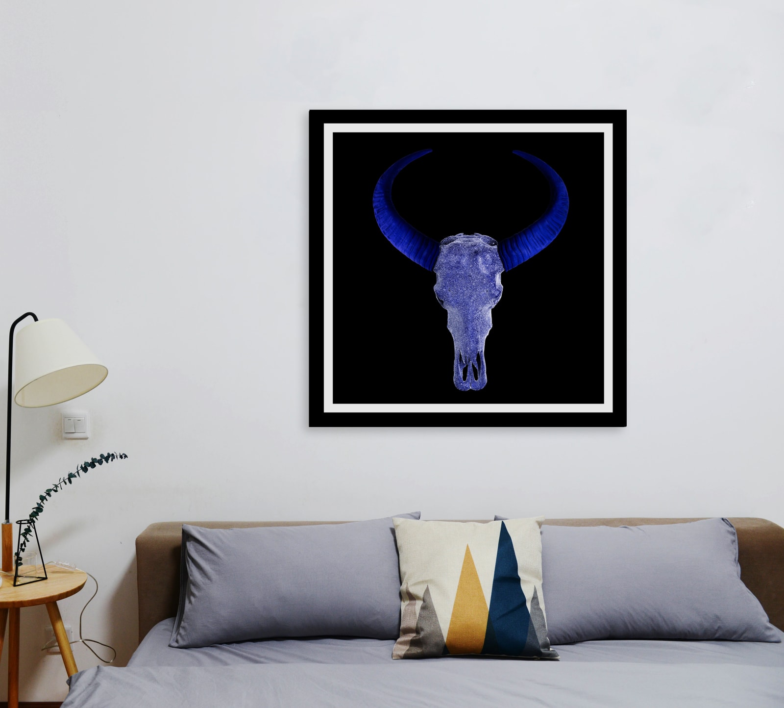 ANGELA MORRIS-WINMILL, All Indigo on Black - Large