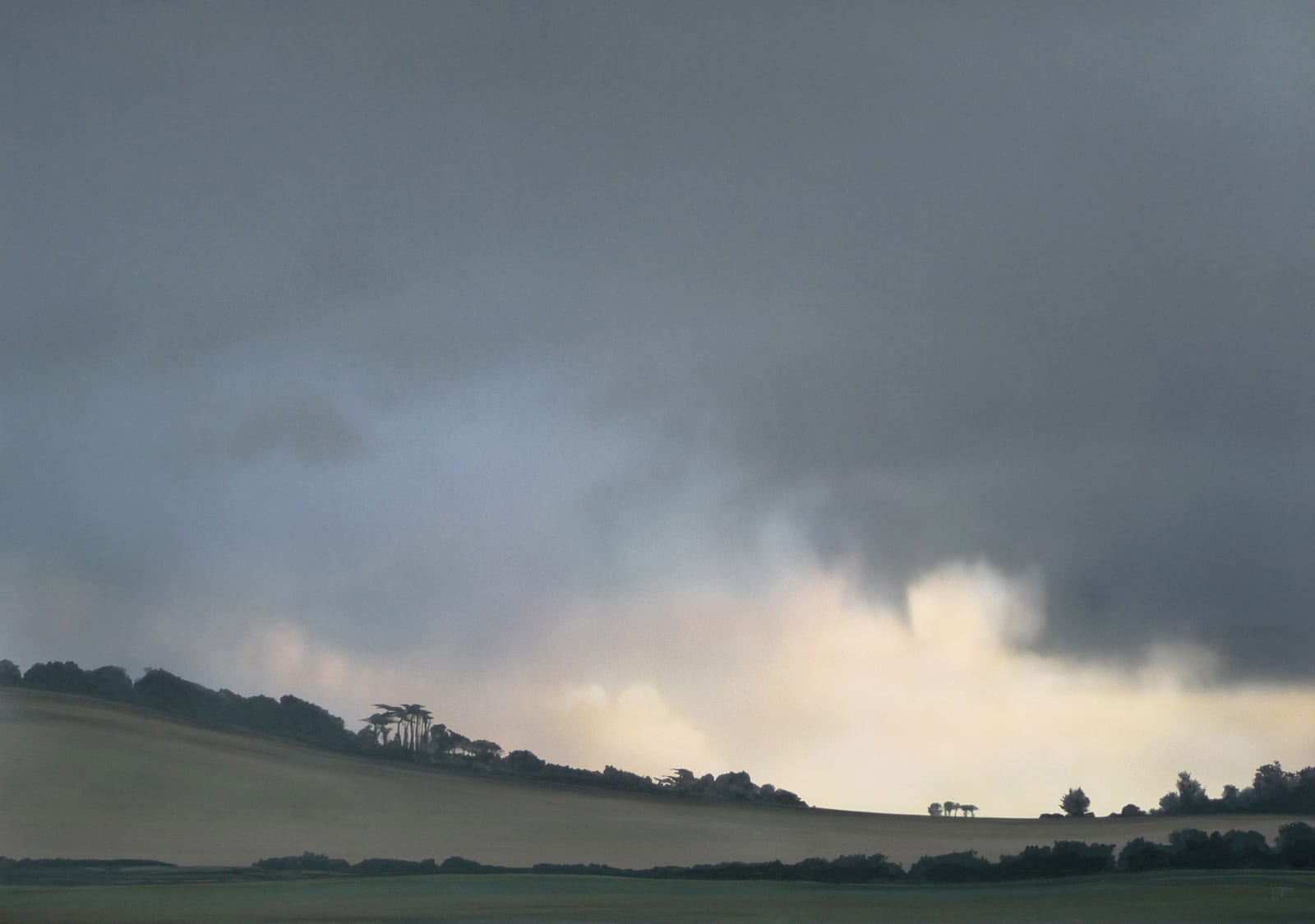 TERRY WATTS, DAWN SQUALL WITH TREES