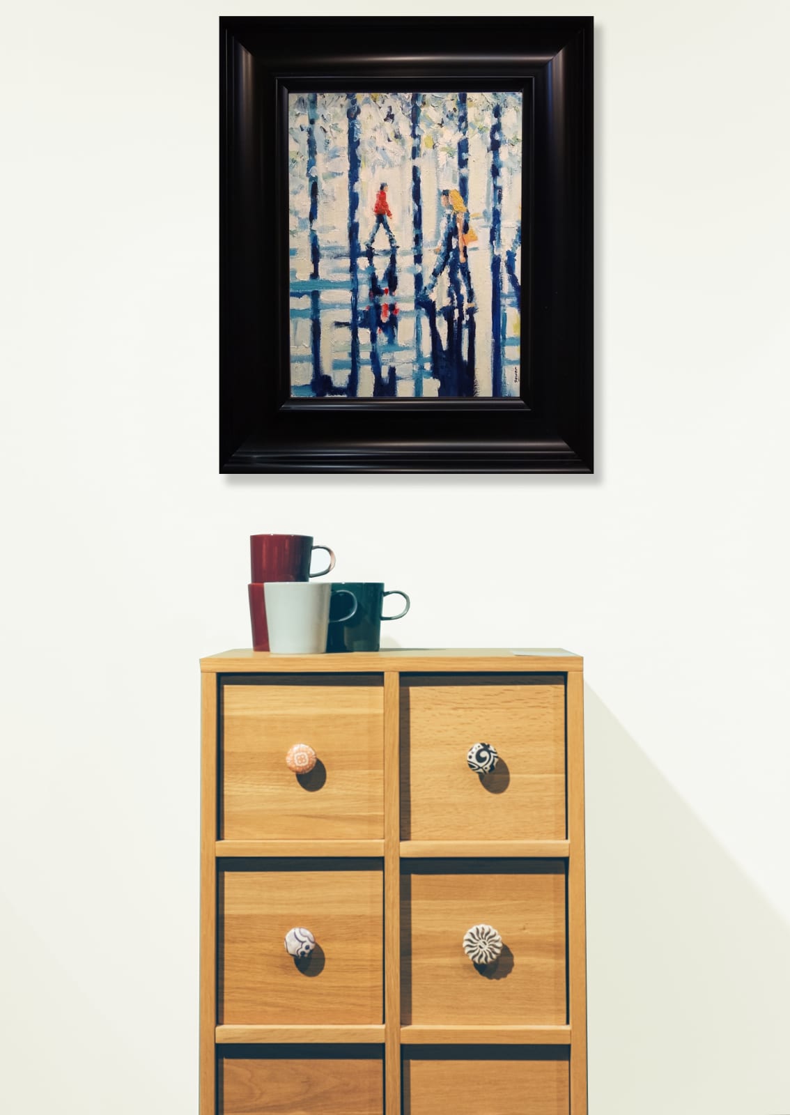 RICHARD GOWER, Parklife After The Shower Reflections